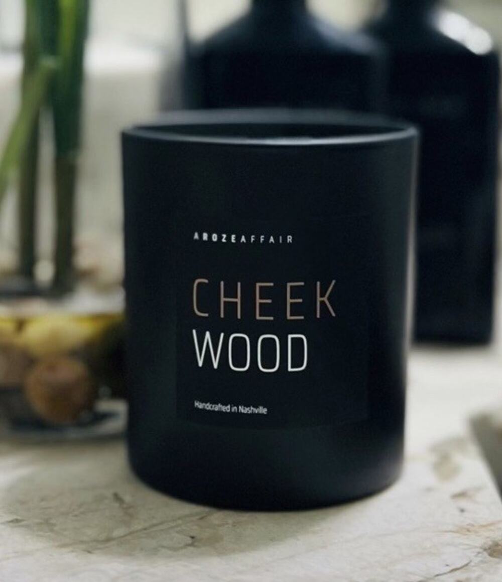A Roze Affair Cheekwood 5 Year Anniversary Candle 3.5” By Nashville Candle